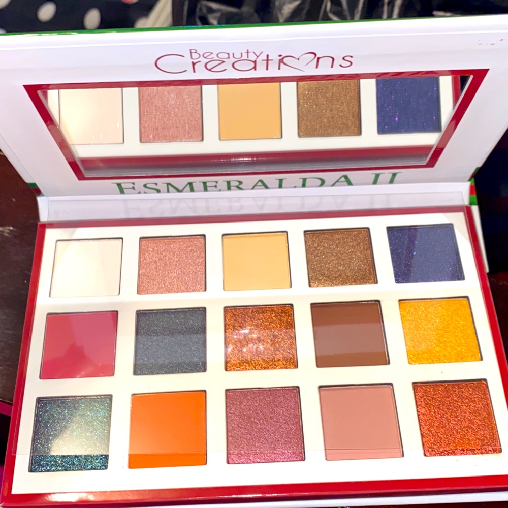 Eyeshadow pallet beauty creations